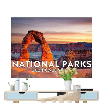 2024 Nemzeti Park Alapítvány Fali Naptár Gyönyörű, Festői Havi Fali Naptár, Fali Naptár, Gyönyörű Festői Fotók