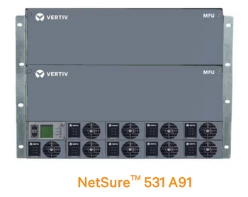 Emerson/Vertiv Netsure 531A91-S1 Távközlési energiaellátó Rendszer Felszerelni Egyenirányító R48-2000E3