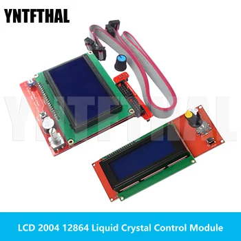 LCD 2004 12864 Control Panel Intelligens Vezérlő Kijelző Kompatibilis Rámpák 1.4 Rámpák 1.5 Rámpák 1.6 A RepRap Mendel 3D Nyomtató