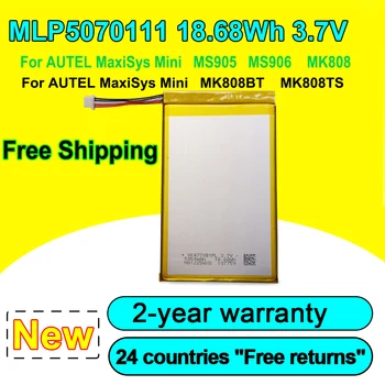 ÚJ MLP5070111 Kiváló Minőségű Akkumulátor OLTÁR MaxiSys Mini MK808TS MK808BT MK808 MS906 MS905 Ingyenes Szállítási 3,7 V 18.68 Mi 5050mAh